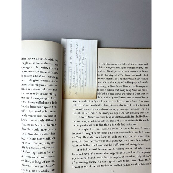 Charles M. Russell - Good Medicine - 1929 First Trade Edition - Picture 8 of 13